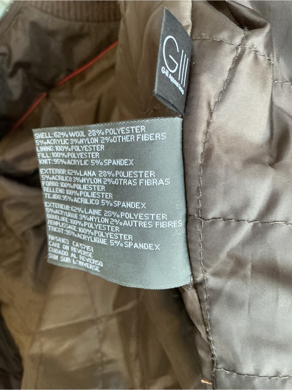 Kenneth Cole Reaction | Double-Breasted Wool Blend Peacoat European Military XL - Picture 11 of 11